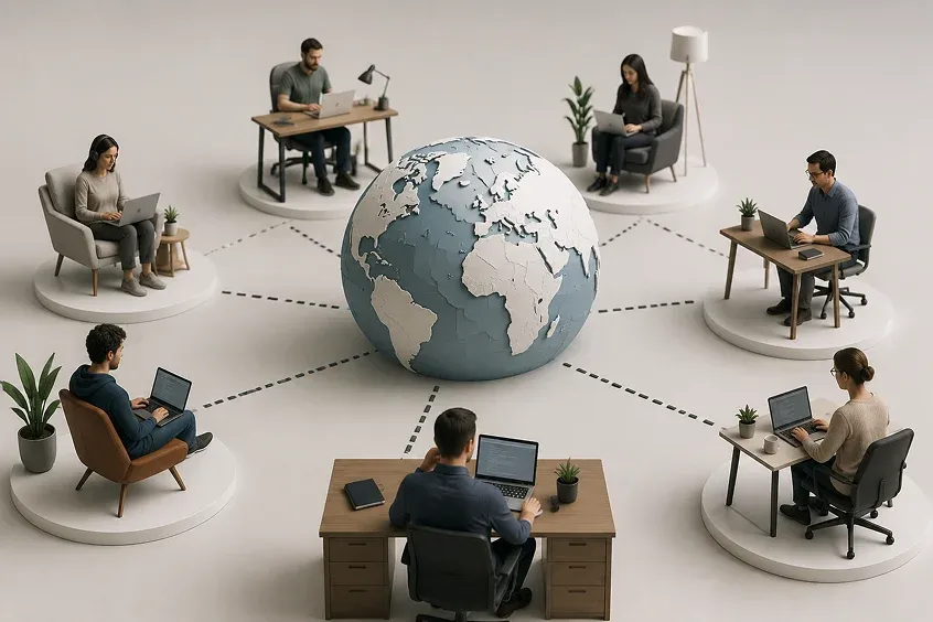 How to Scale From 1 Remote Developer to  a Full Distributed Team