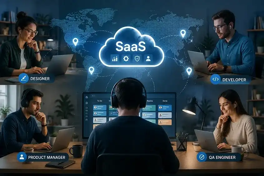 How SaaS Companies Build Entire Product Teams With Remote Developers