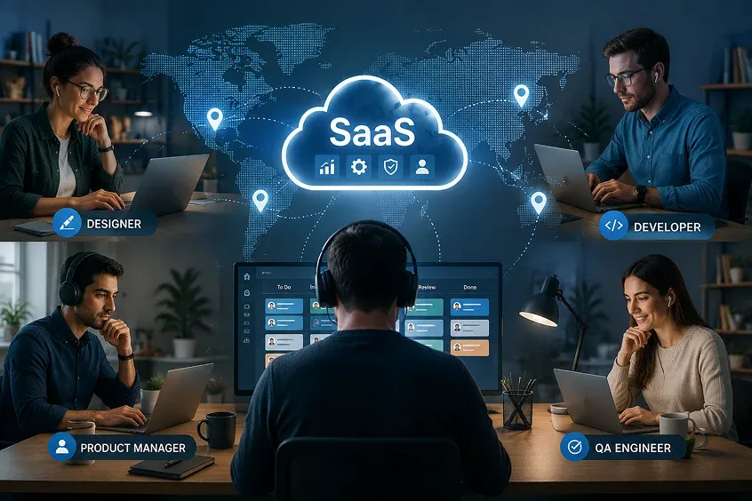 How SaaS Companies Build Entire Product Teams With Remote Developers